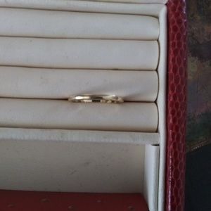 14k gold wedding band
